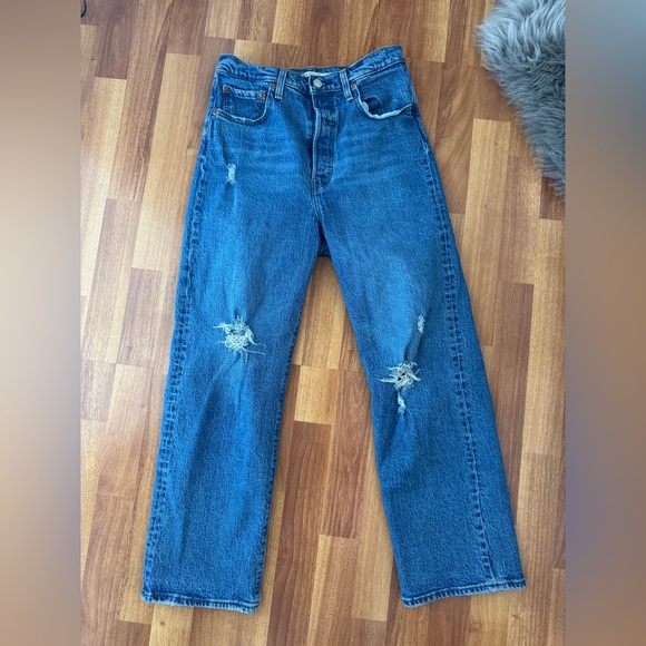 RIBCAGE STRAIGHT ANKLE LEVIS - Picture 2 of 6